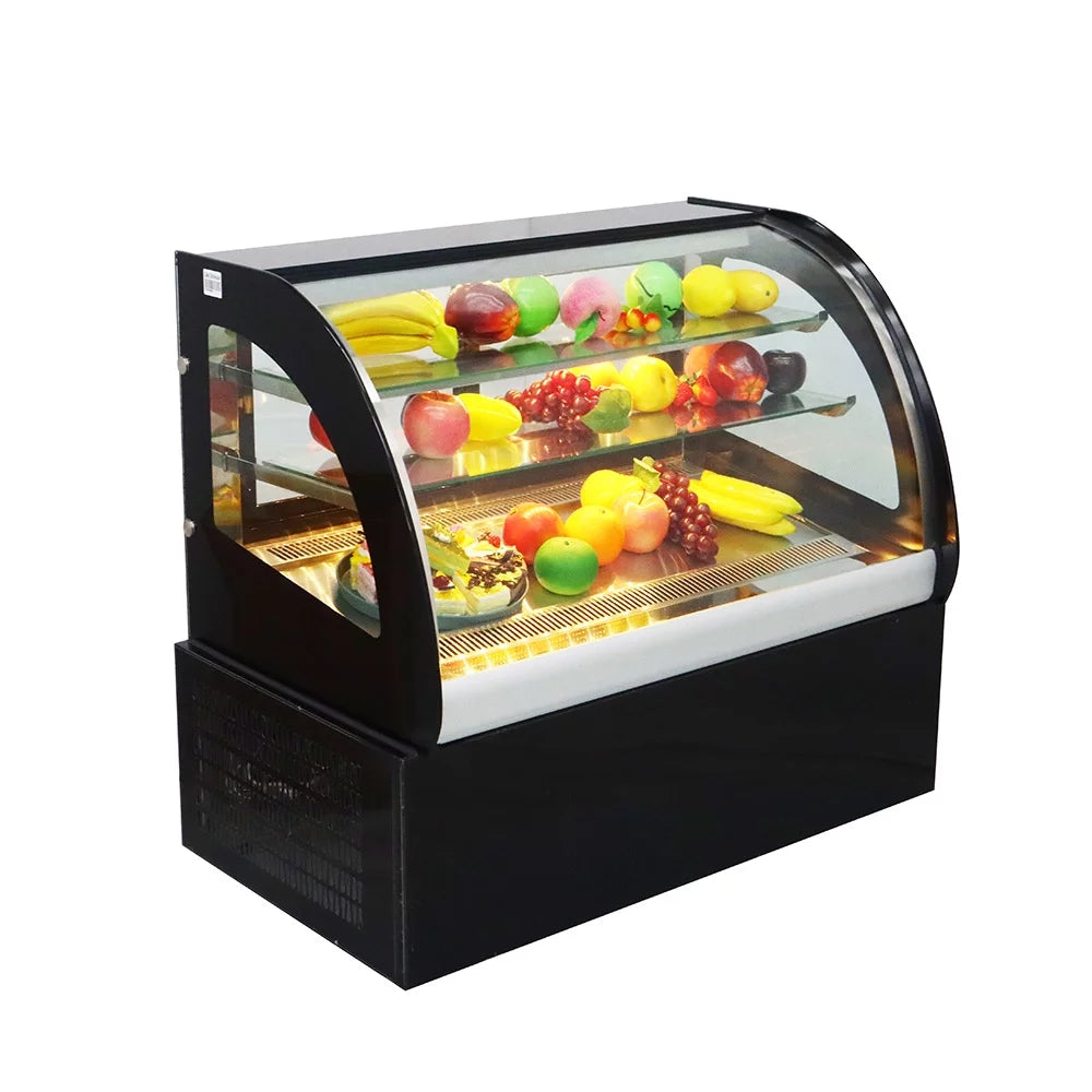 Refrigerated Cake Showcase Countertop Bakery Cabinet O92879