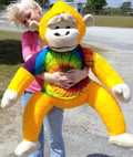 Yellow Plush Monkey 40-inches Tall E790