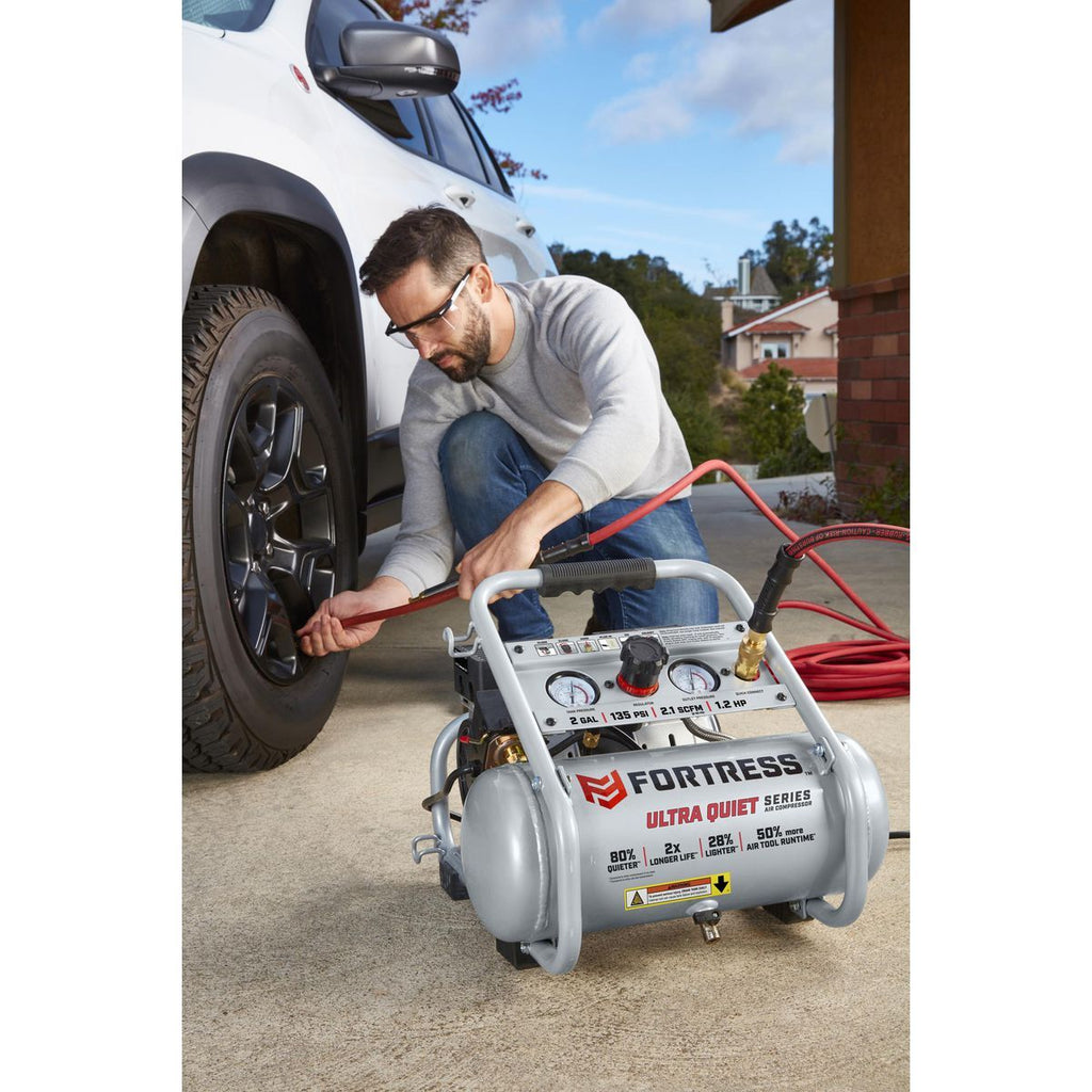 2 Gallon 135 PSI Oil-Free Air Compressor O23865