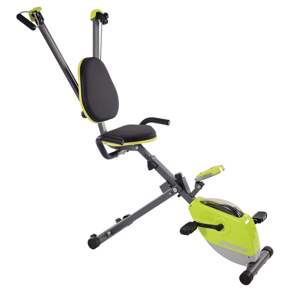 Upright Exercise Bike with Upper Body Resistance Arms N3373