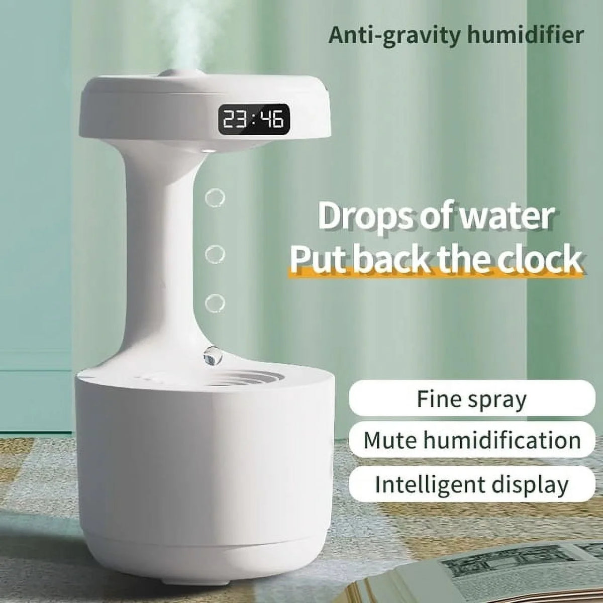 Ultrasonic Air Humidifier Diffuser F5786