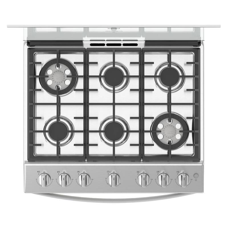 5.1 cu.ft. Gas Range with Self-Cleaning Stainless Steel O38090