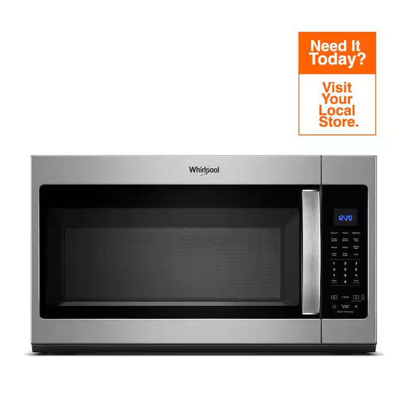 1.9 cu. ft. Over the Range Microwave Stainless Steel Sensor Cooking U355