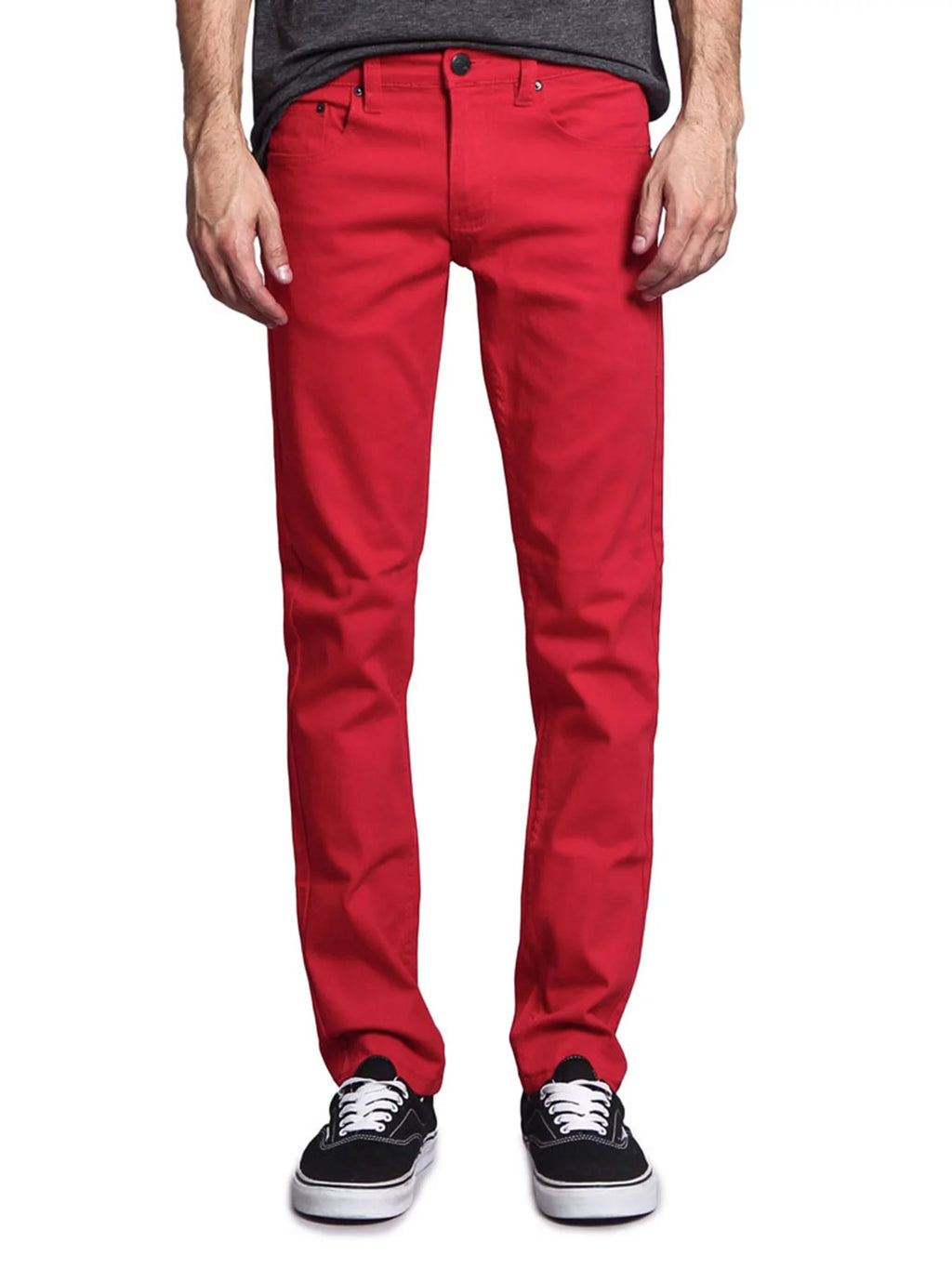 Slim Fit Colored Stretch Jeans F8684