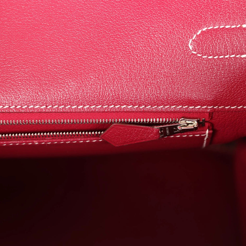 Pre-owned Rose Tyrien Epsom Leather Handbag C9753