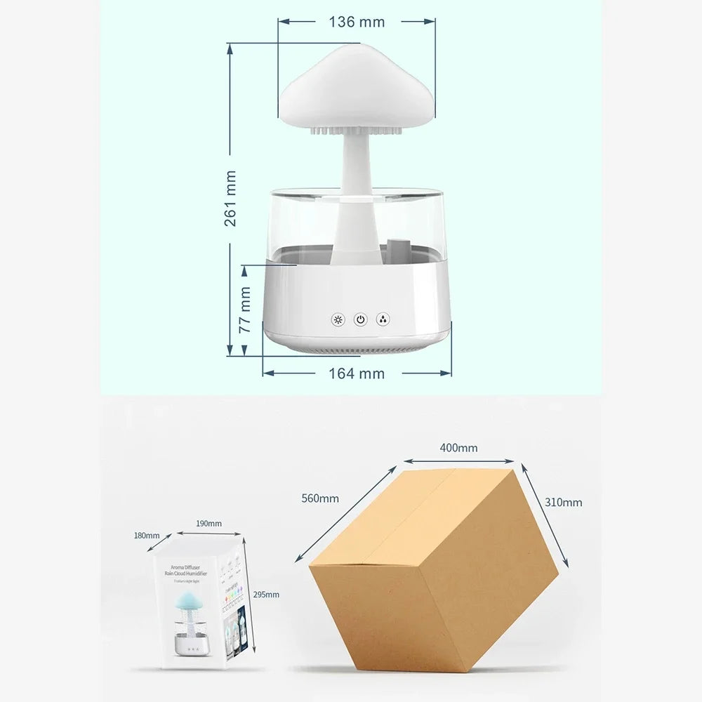 Ultrasonic Air Humidifier Diffuser F5786