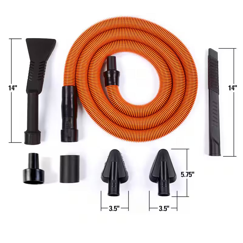 5 Gal. Portable Wet/Dry Shop Vacuum with Car Cleaning Kit C993