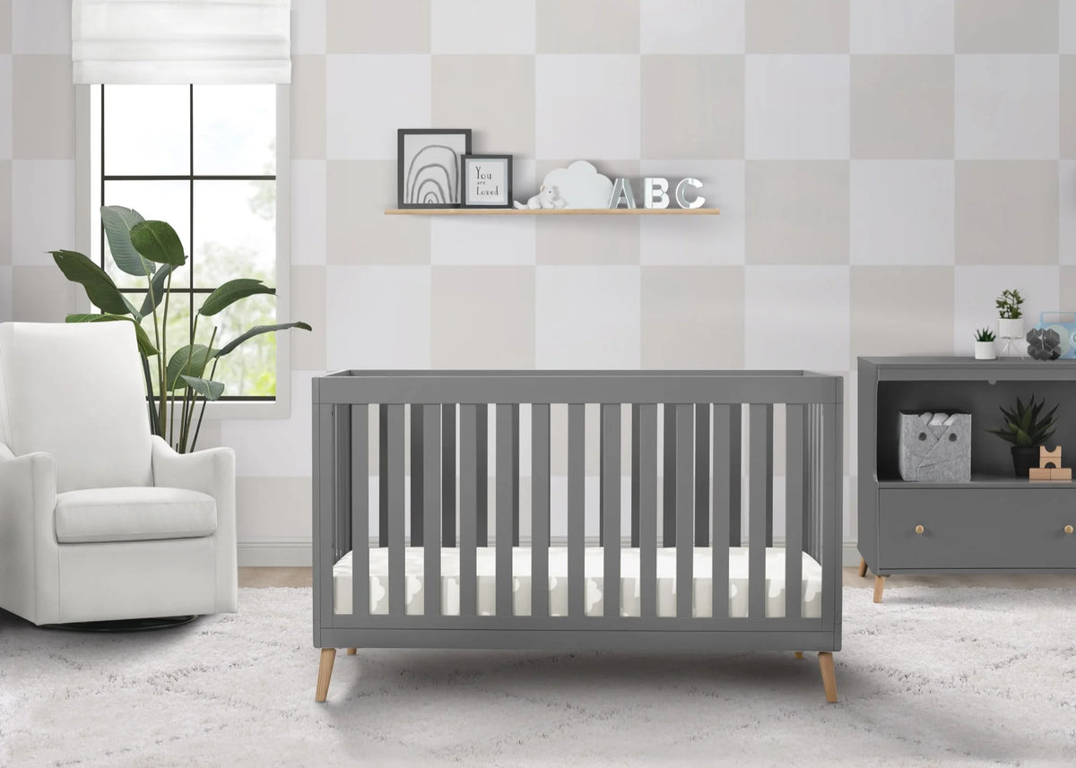 4-in-1 Convertible Baby Crib R126650