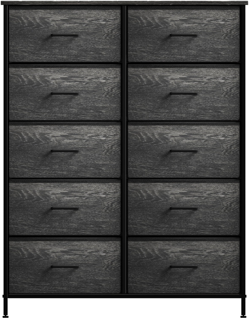 10 Drawer Faux Wood Storage Dresser F70201