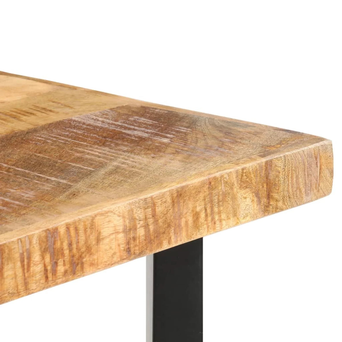 Rough Mango Wood Counter Height Pub Table S68999