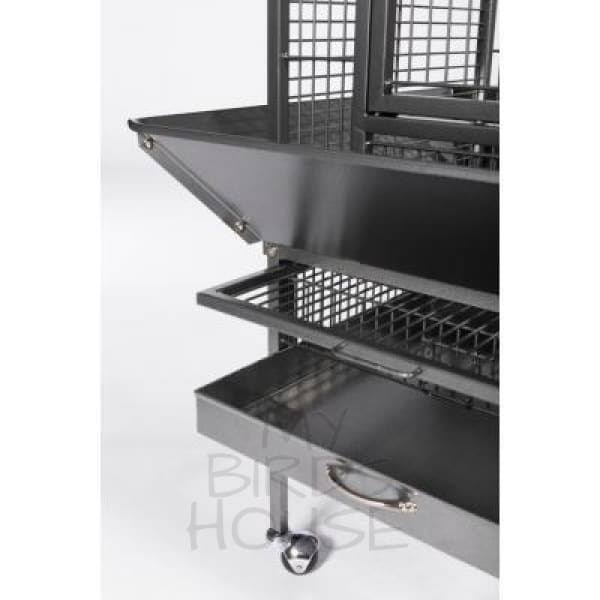 Small Pewter Bird Cage X295629