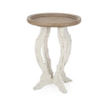 French Country Accent Table with Round Top C67402