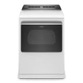White 7.4 cu. ft. Electric Dryer with Steam L41096