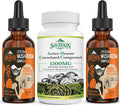 1500 mg Supplement 90 Capsules with 2000mg Mushroom Complex Drops 60 Servings Q594