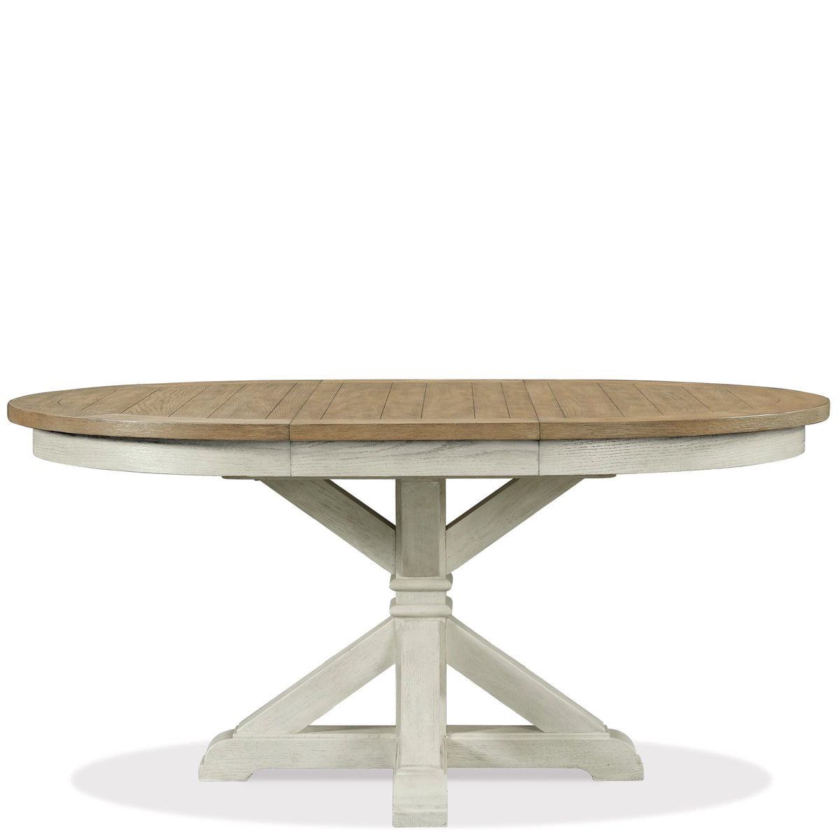 5-Piece Round Pedestal Dining Set with 4 Side Chairs J2481