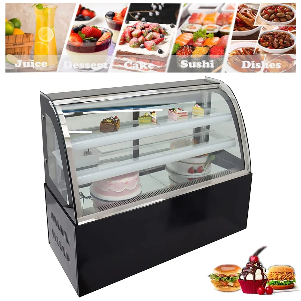 Refrigerated Cake Showcase Countertop Bakery Cabinet O92879