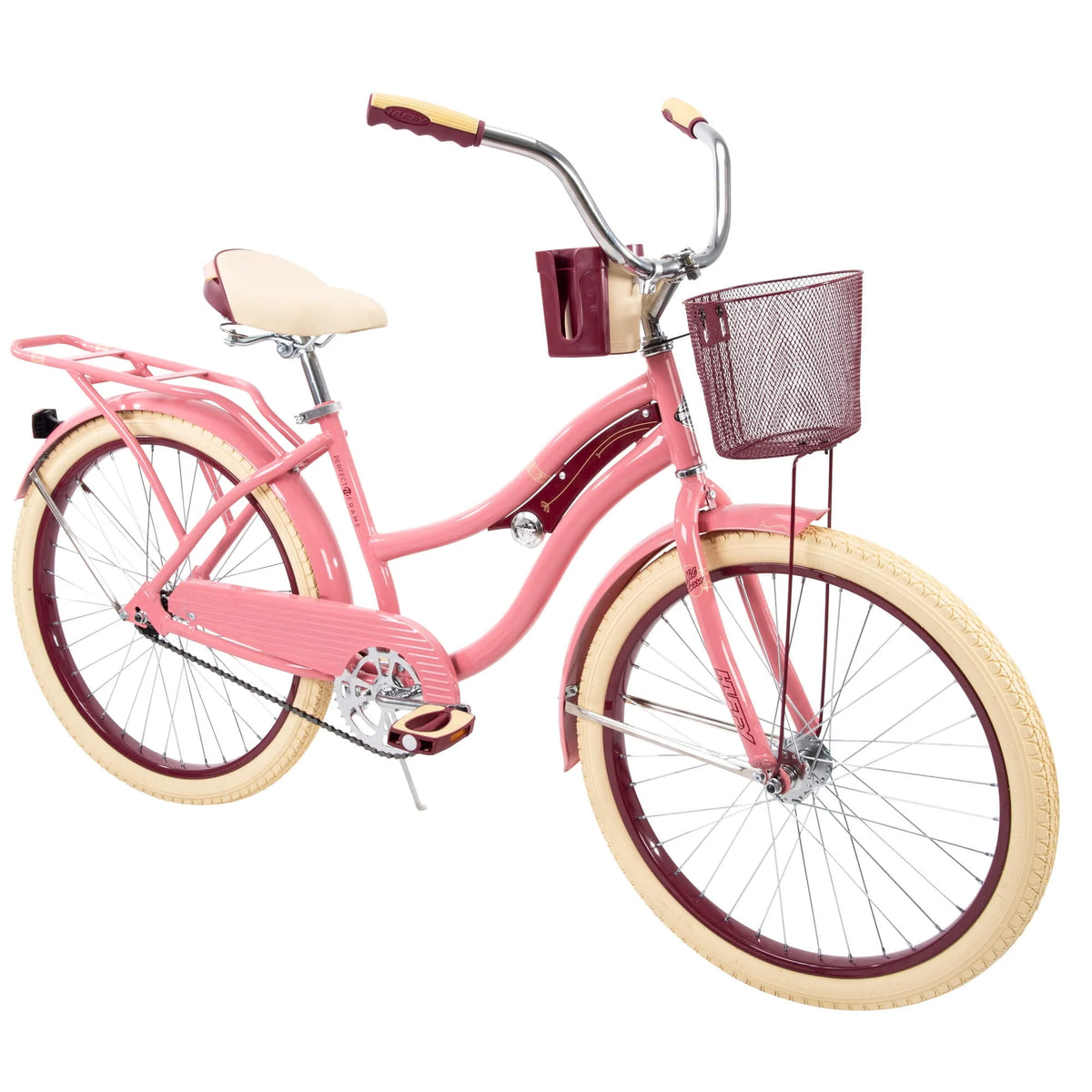 24 Inch Purple Satin Cruiser Bike M680439