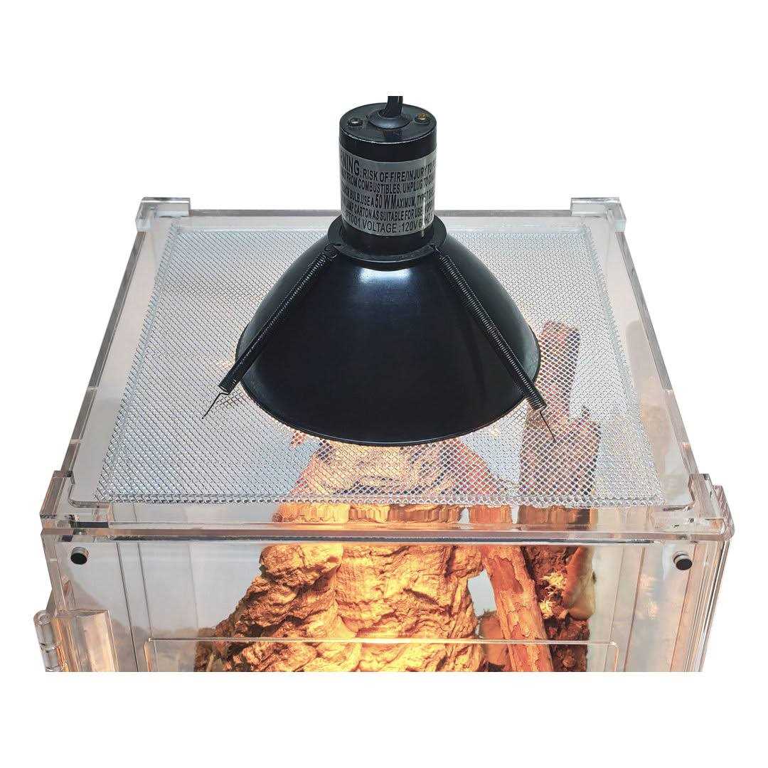 Acrylic Reptile Enclosure Front-Opening 8x8x12 R213258