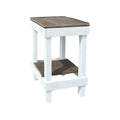 Reclaimed Wood Slim End Table K45571