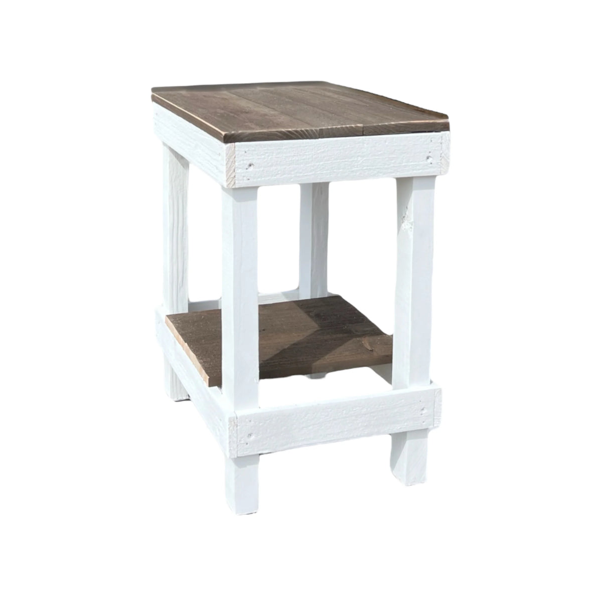 Reclaimed Wood Slim End Table K45571