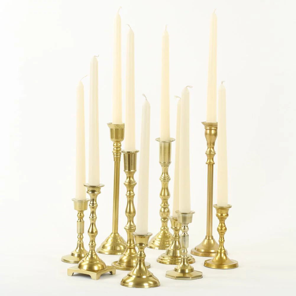 Gold Mixed Taper Holders Set of 10 U476754