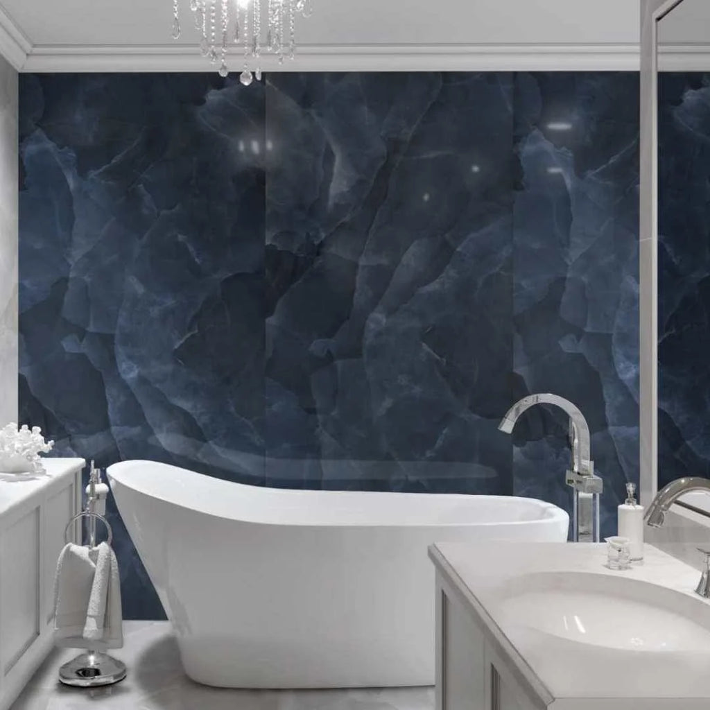 24x48 Blue Porcelain Tile L914