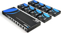 1x8 HDMI Extender Splitter Over Single Cable CAT5e/6/7 Full HD with IR Remote E436