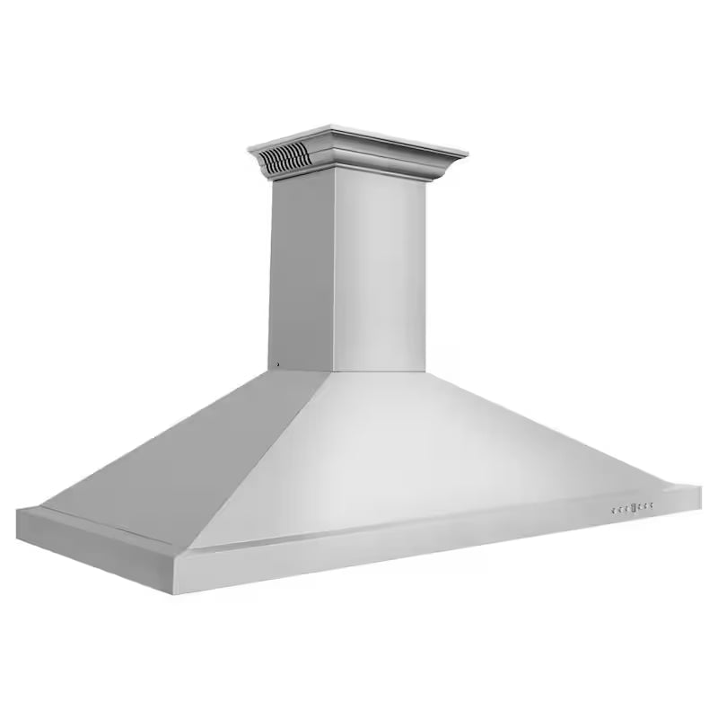 30 in. 400 CFM Ducted Wall Mount Range Hood in Stainless Steel B398263