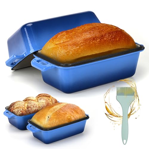 Cast Iron Loaf Pan with Lid 2 Piece Set E1620