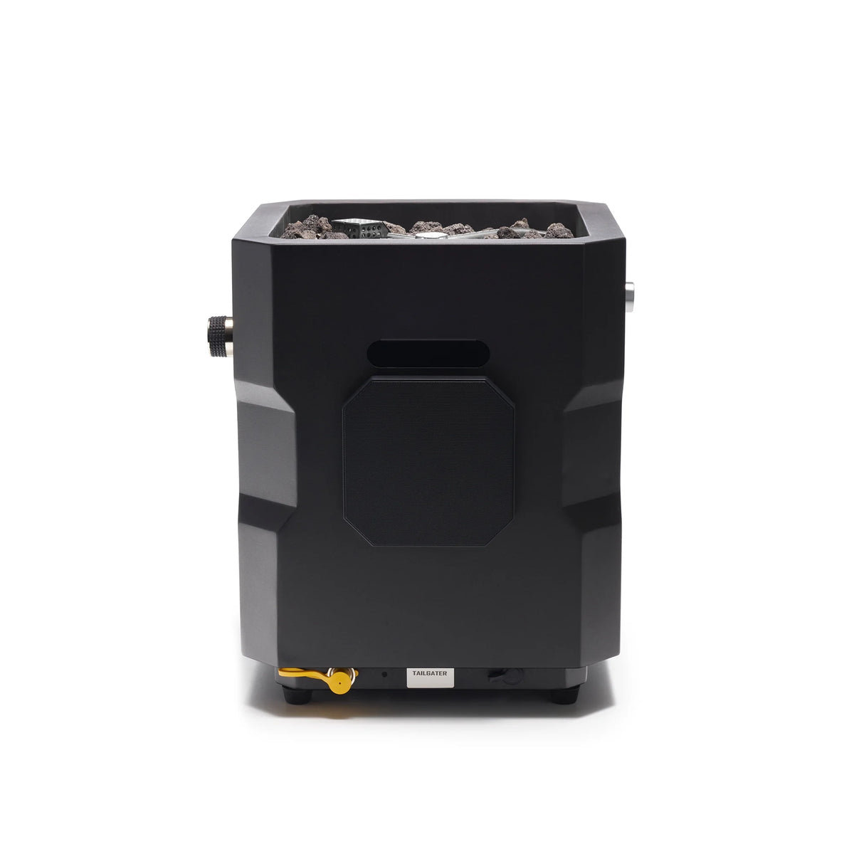 Portable Wireless Fire Pit with Speaker Sound System, Black F9288