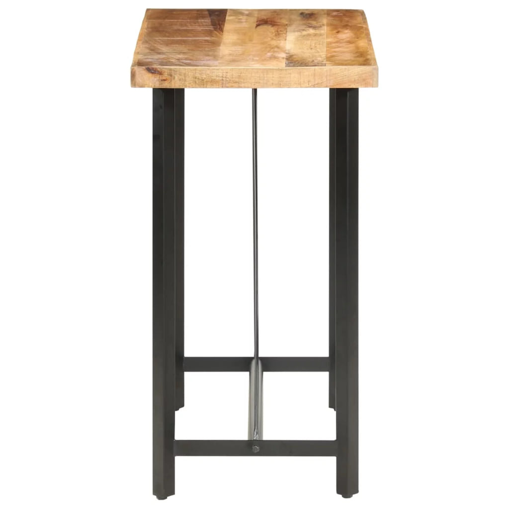 Rough Mango Wood Counter Height Pub Table S68999