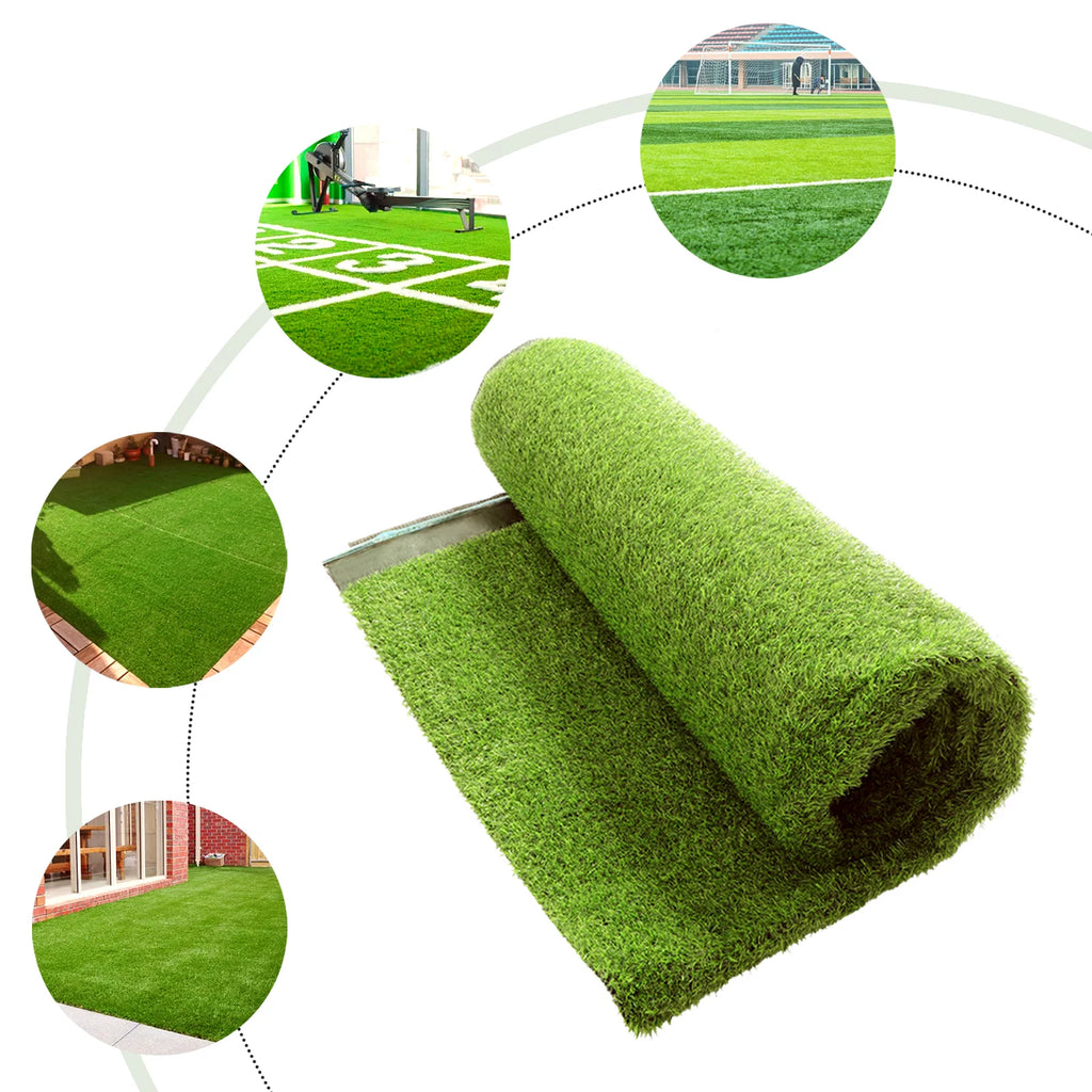 Artificial Grass Turf 5*2m Synthetic Thick Fake Faux Grass Rug Carpet Q958624