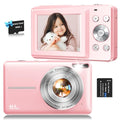 Pink 44MP 1080P Compact Digital Camera E483