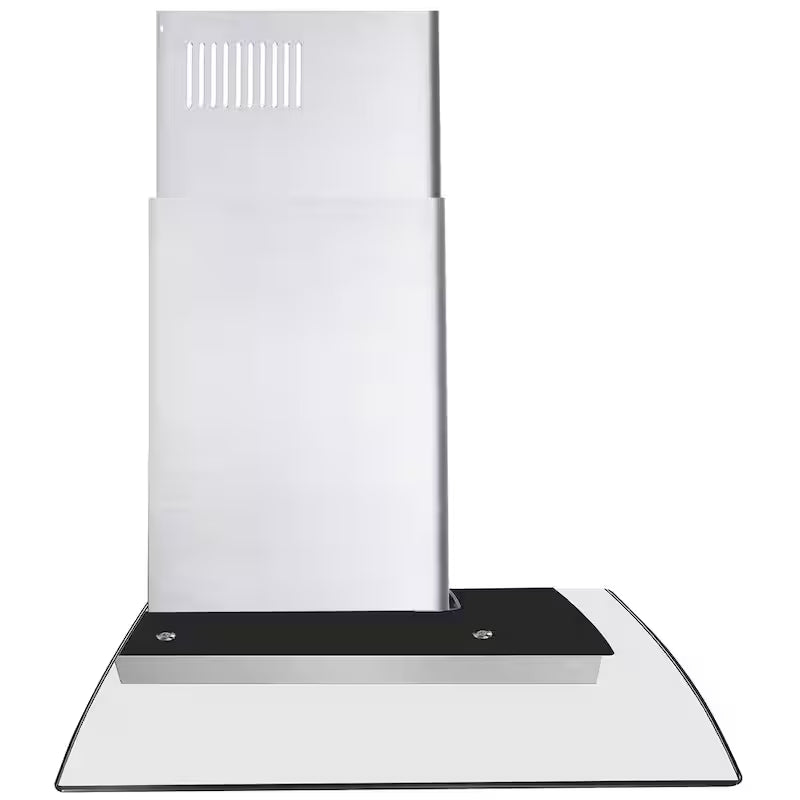 36 in. Stainless Steel Ductless Wall Mount Range Hood with Carbon Filter J245