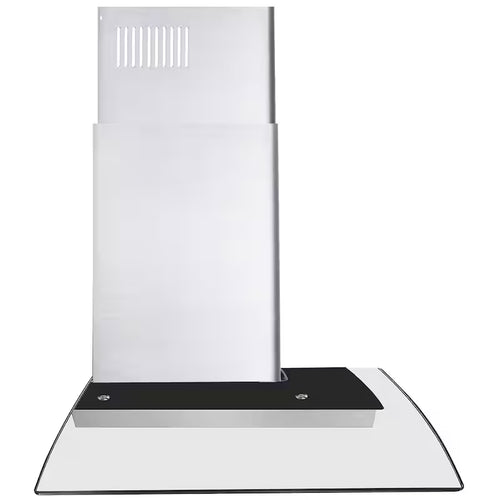 36 in. Stainless Steel Ductless Wall Mount Range Hood with Carbon Filter J245