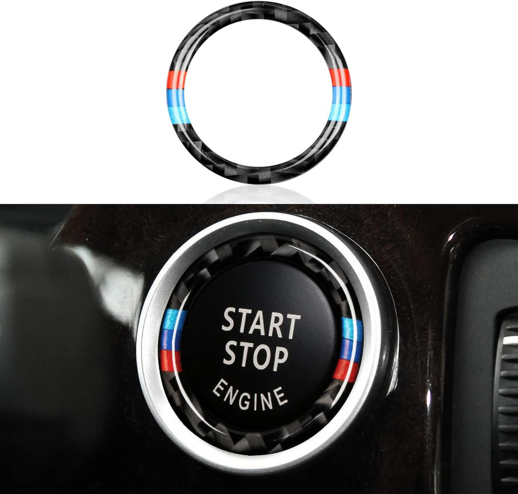 Carbon Fiber Gear Shift Panel Sticker Decal Trim Cover U119414
