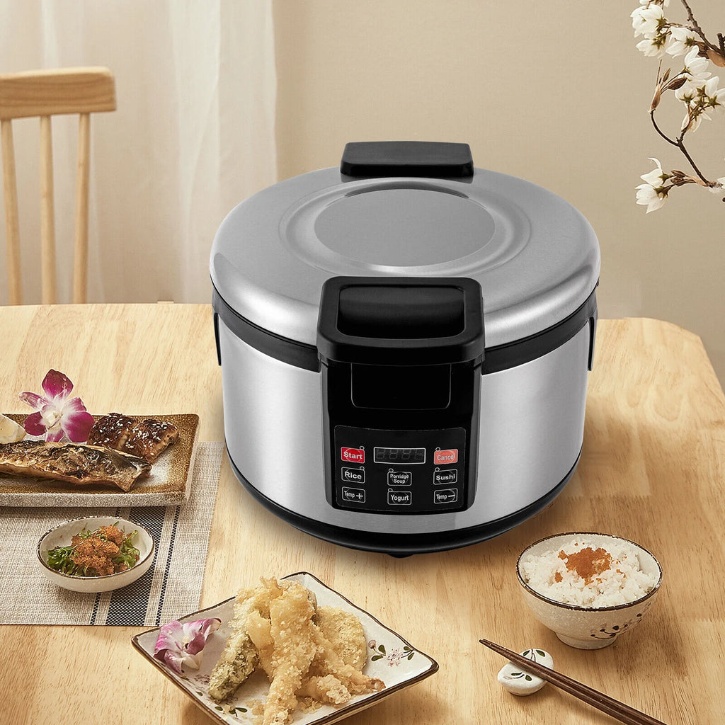 20Qt Stainless Steel Electric Rice Cooker I830869