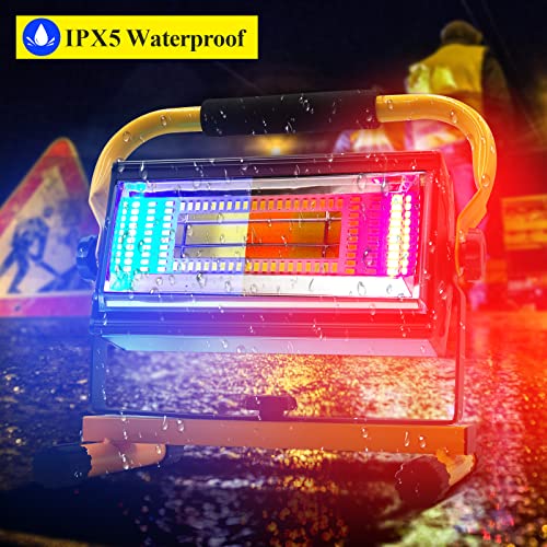 100W COB Rechargeable Waterproof Portable Work Light with Stand W623465