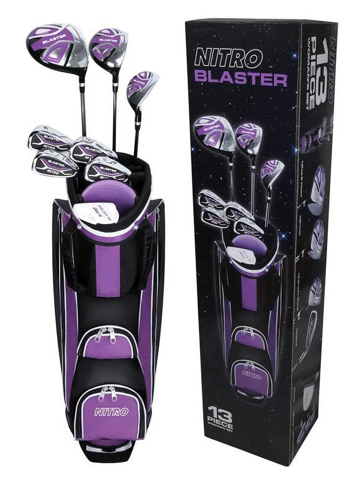 13-Piece Right-Handed Ladies Golf Club Set I17527