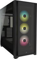 Black Tempered Glass Mid-Tower ATX PC Case M23683