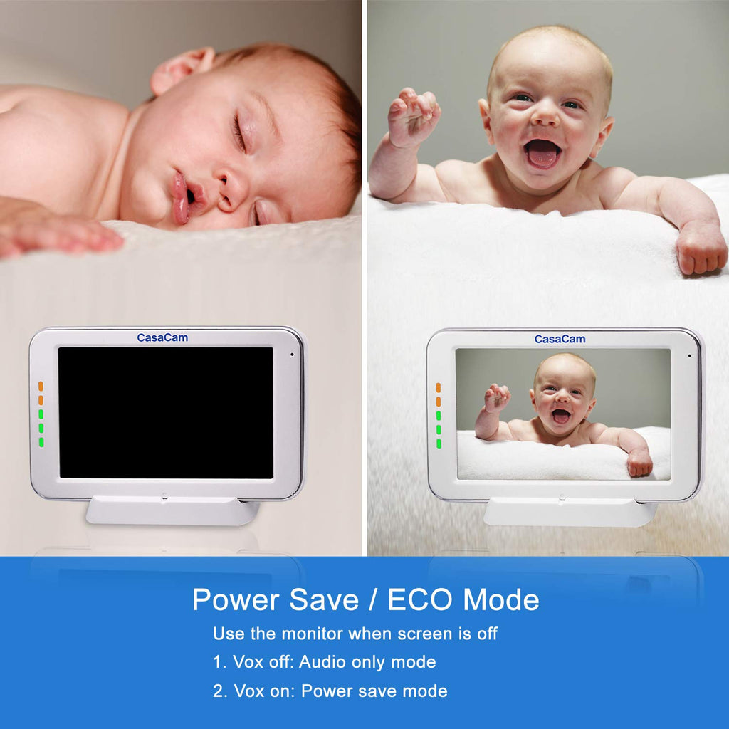 Video Baby Monitor with 5 Touchscreen and Pan & Tilt Camera C5345
