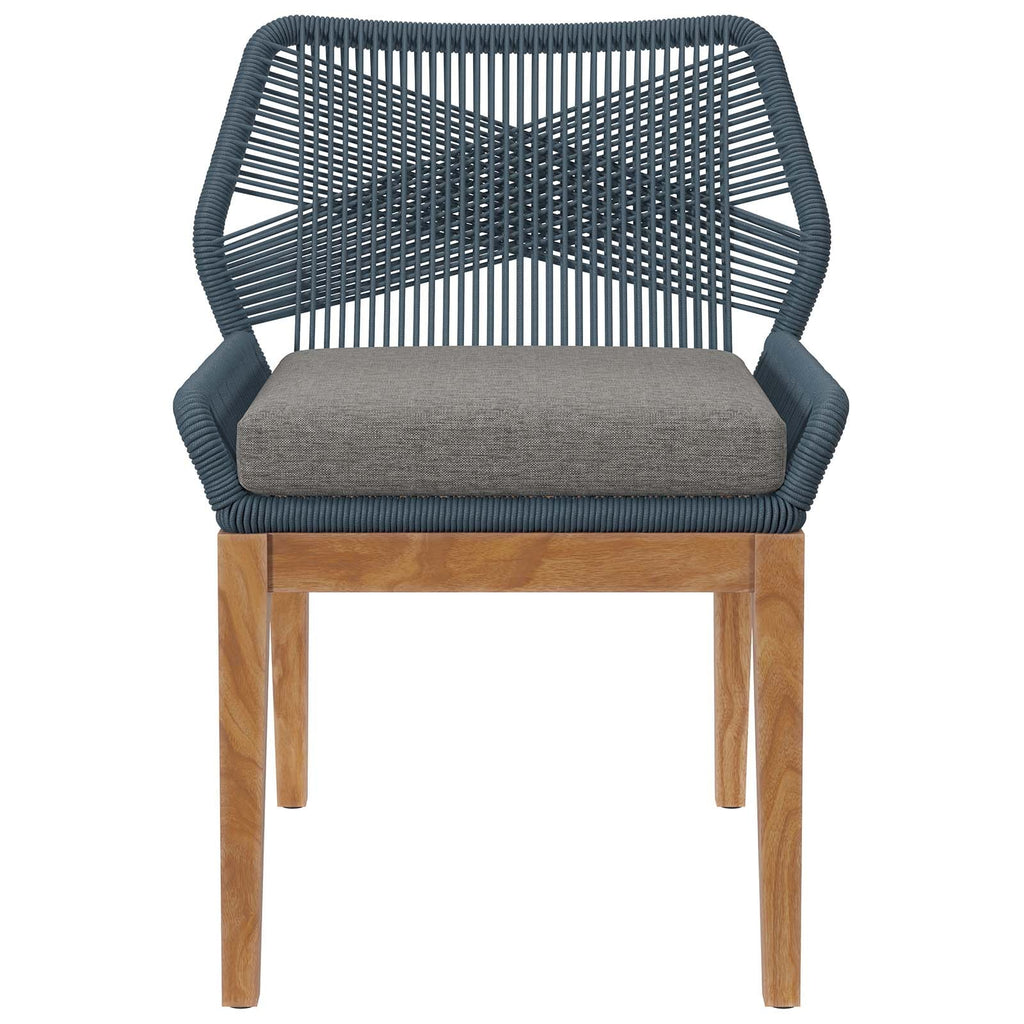 Teak Wood Outdoor Dining Chair X890835