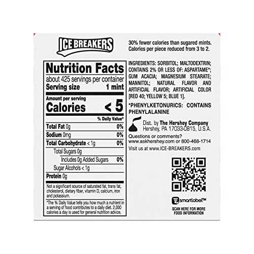 Sugar Free Breath Mints Tins 1.5 oz 8 Count G632039