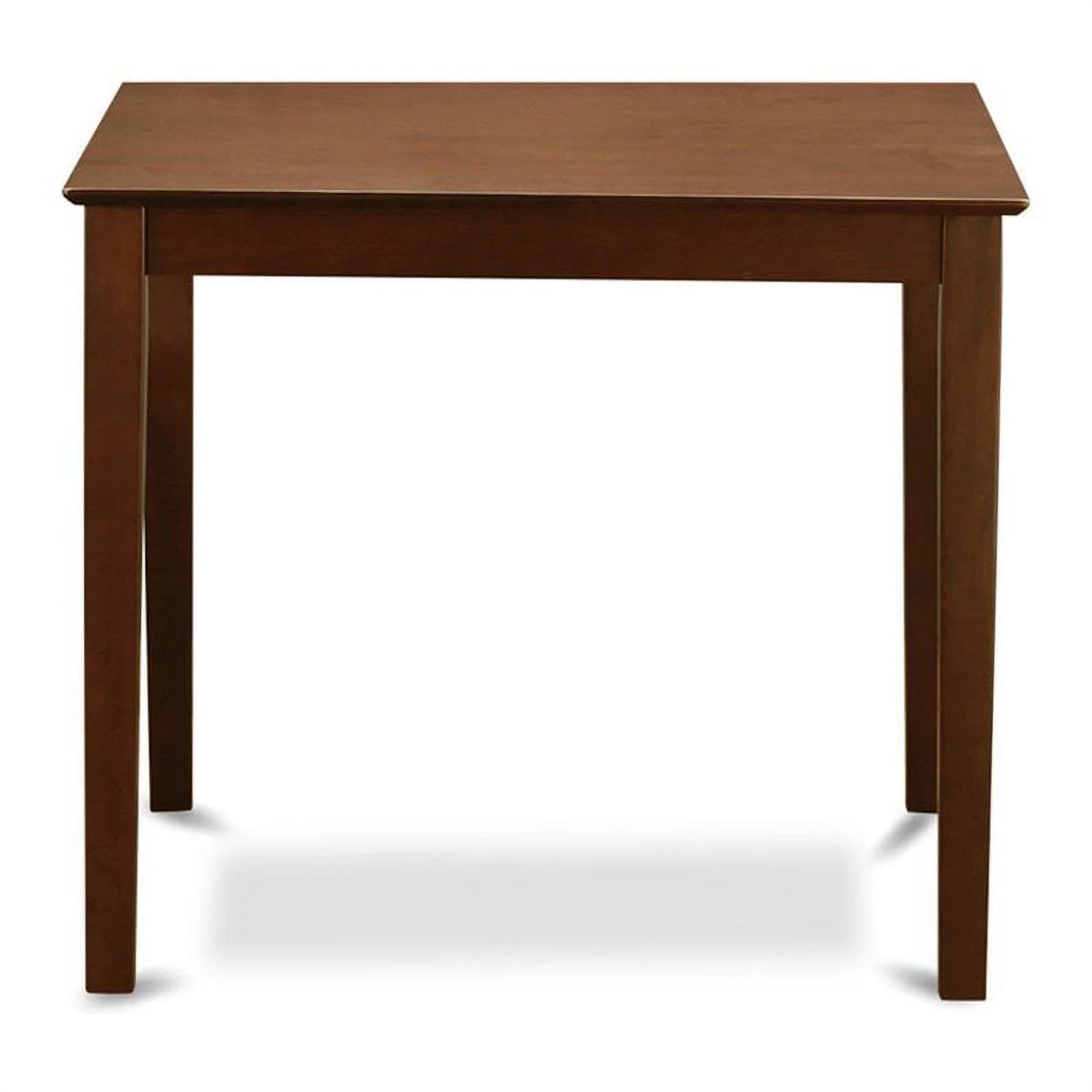 36" Square Wood Dining Table in Mahogany C669