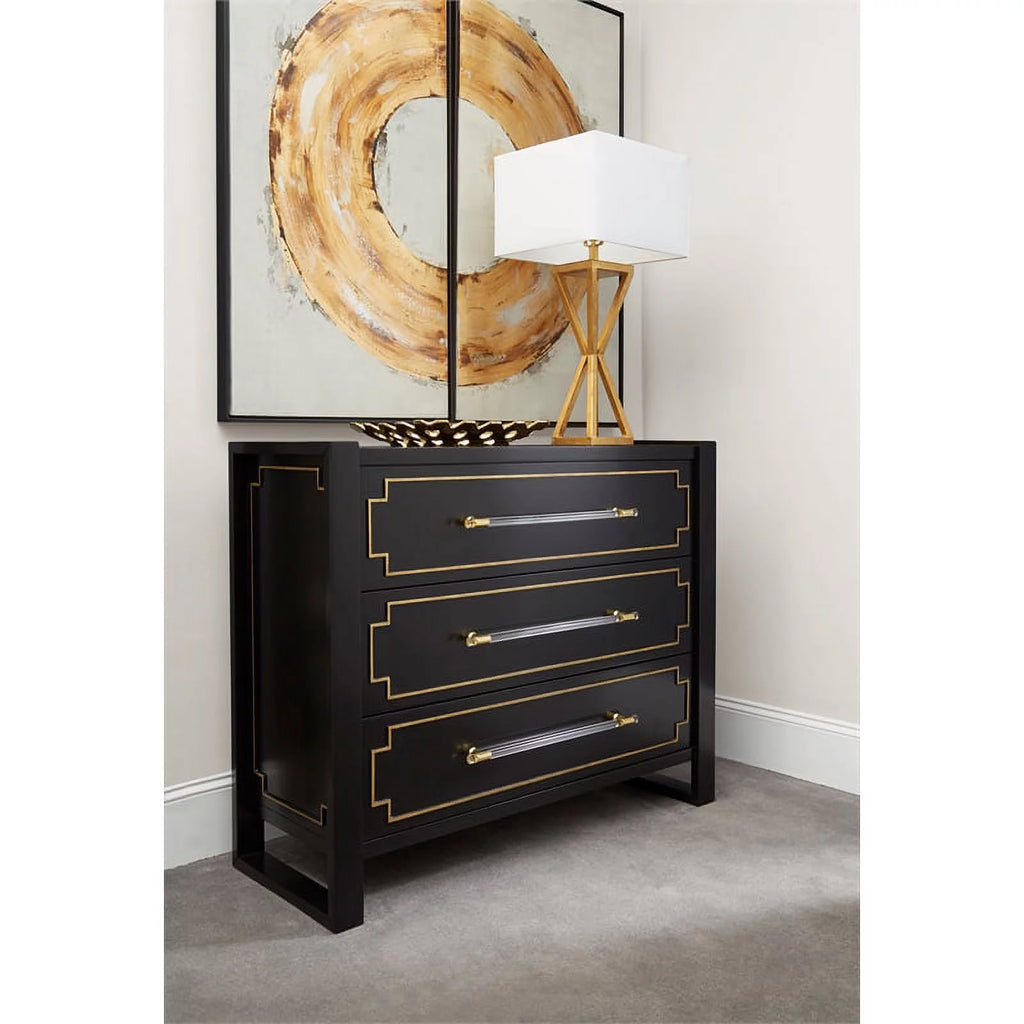 Black Wood Chest G80860
