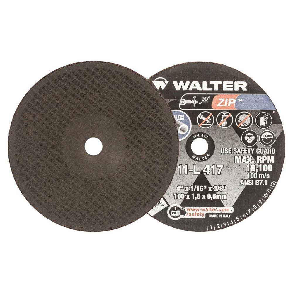 4"x1/16"x3/8" Cut/Grind Wheel D40194