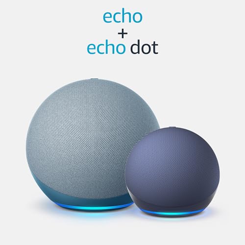 Echo with premium sound, smart home hub, and Alexa, Charcoal H372