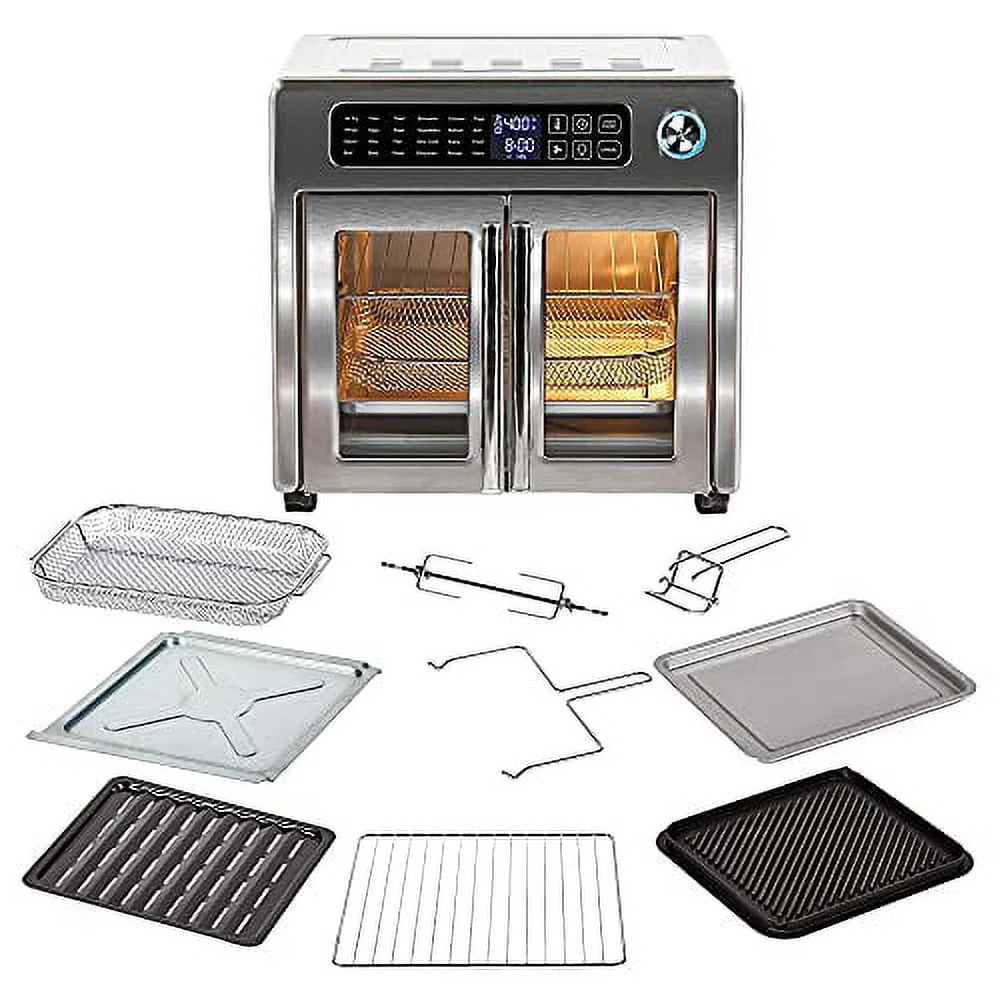 26 QT Extra Large Stainless Steel Air Fryer T51981
