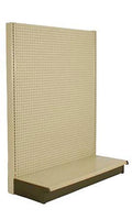 Metal and Wood Display Shelving Unit 60 H x 36 W x 16 D Inches P780