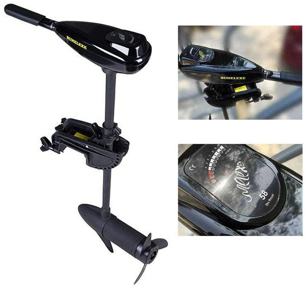 12V 58 LBS Short Shaft Electric Trolling Motor J467538
